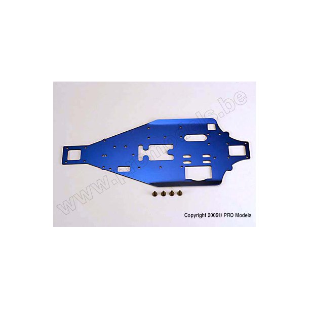 ALUM CHASSIS, NITRO 4-TEC (2.5 Traxxas