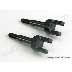 STUB AXLES (2) (NITRO 4-TEC) Traxxas
