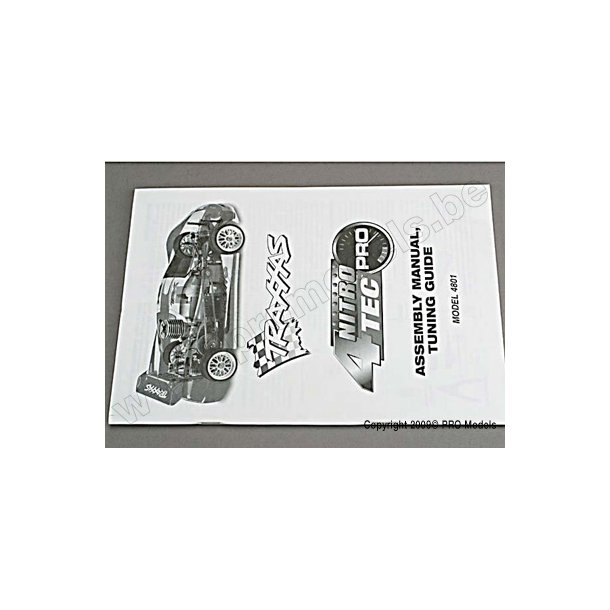OWNER''''S MANUAL, NITRO 4-TEC (2 Traxxas