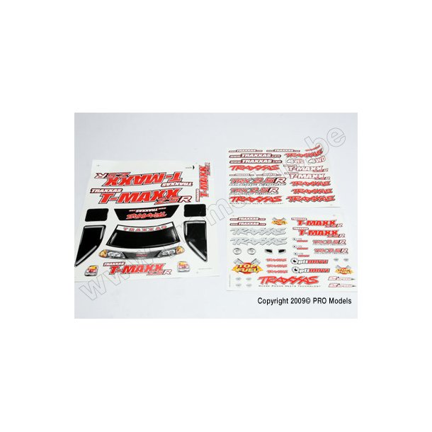 DECAL SHEET T-MAXX 2.5R Traxxas