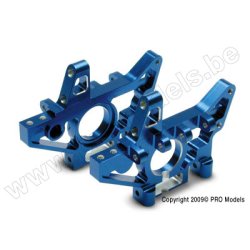 BULKHEADS,REAR(ALUM-BLUE) Traxxas