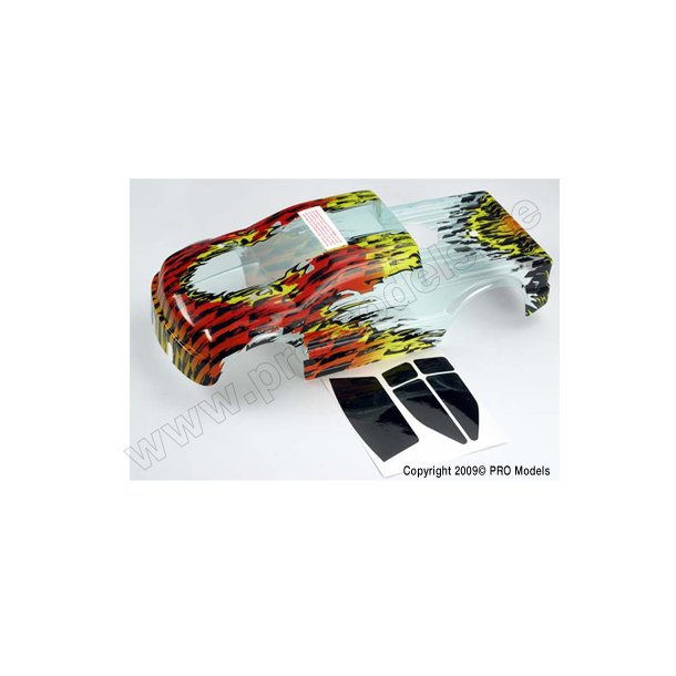 Body, SportMaxx, ProGraphix (Replacement for the painted Traxxas