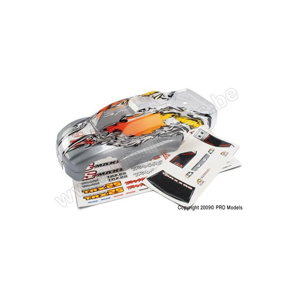 Body, Stadium Maxx (ProGraphix w/window/grill decals) Traxxas