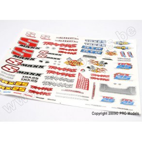 Decal sheet, Stadium Maxx (includes window/grill decals) Traxxas