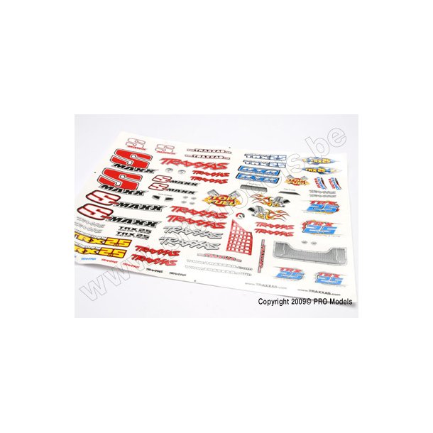 Decal sheet, Stadium Maxx (includes window/grill decals) Traxxas