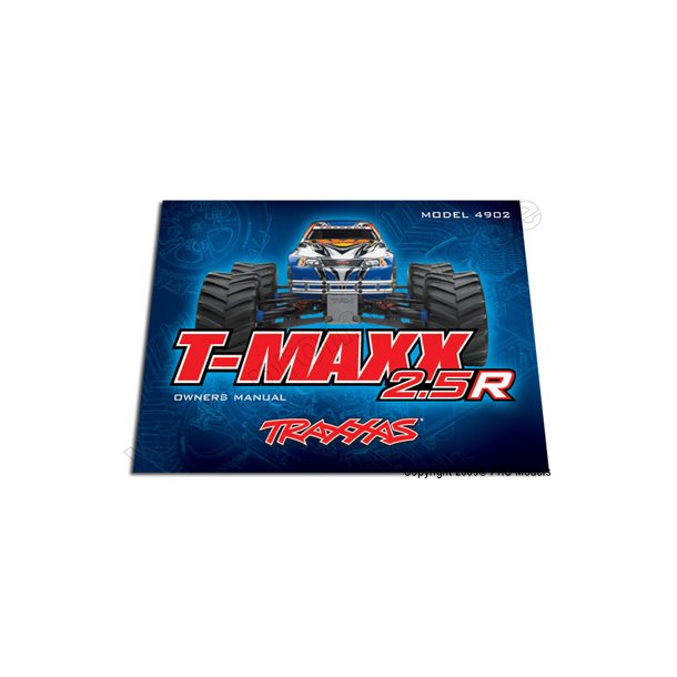 Owners Manual, T-Maxx 2.5R Traxxas