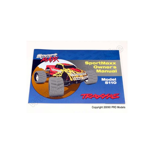 Owners Manual, SportMaxx Traxxas