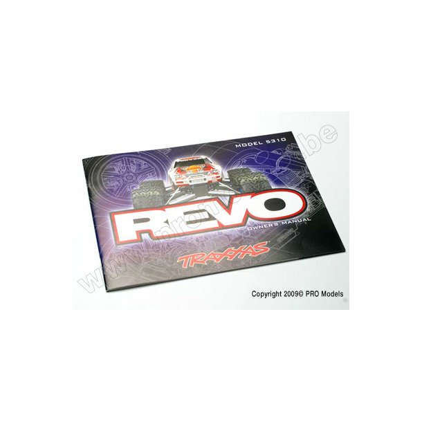 Owners Manual, Revo Traxxas