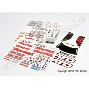 Decal sheet, Jato Traxxas