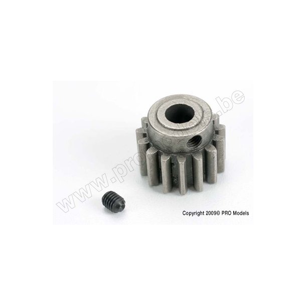 Gear, 15-tooth hardened steel/ 5x6 GS (1) Traxxas