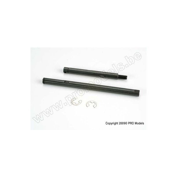 Top & idler gear shafts Traxxas