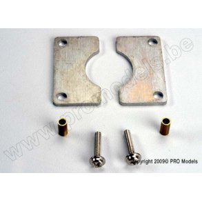 Brake pads (1-pair)/ 3x14 WM (2)/ sleeves (2) Traxxas