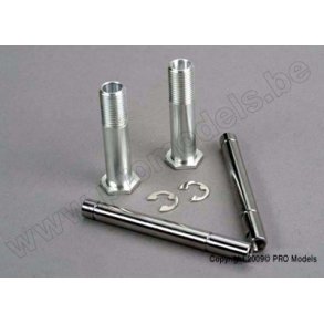 Bellcrank shafts (2)/ E-clips (4) Traxxas