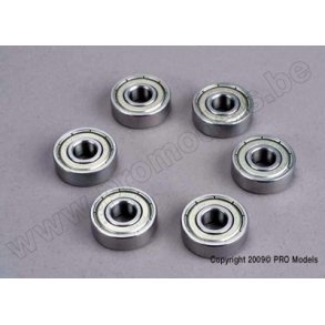 Ball bearings (8x22x7mm) (6) Traxxas