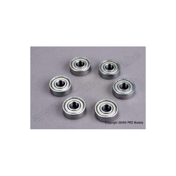 Ball bearings (8x22x7mm) (6) Traxxas