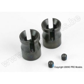 Diff yokes (2) w/ set (set screws Traxxas