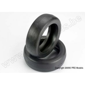 Slick tires (2) (front) Traxxas