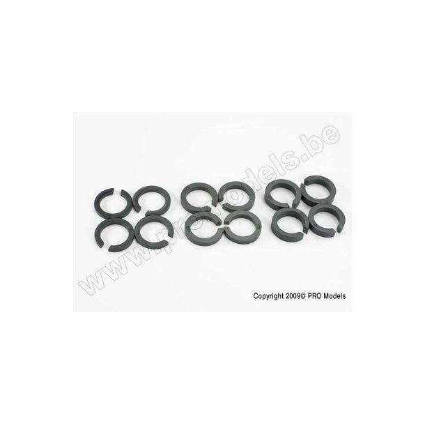 Shock spring pre-load spacer set (for 2 shocks) Traxxas
