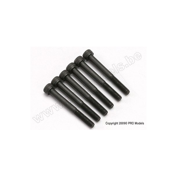 Screws, 4x36mm cap-head machine (6) Traxxas