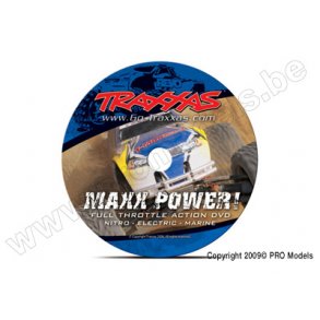 DVD, Maxx Power! Full Throttle Action (sleeve) Traxxas