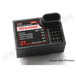 RECEIVER, MICRO, 4-CHANNEL Traxxas