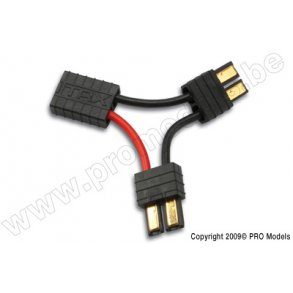 Wire harness, series battery connection Traxxas