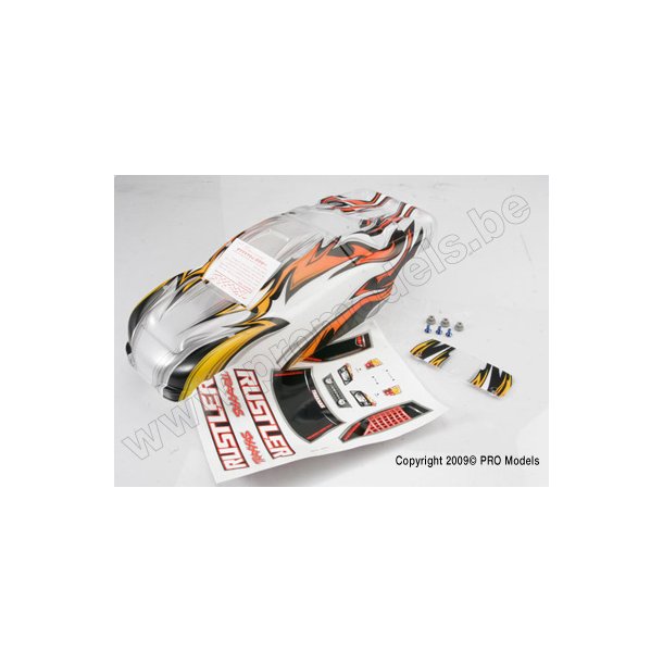 BODY, RUSTLER, PROGRAPHIX Traxxas