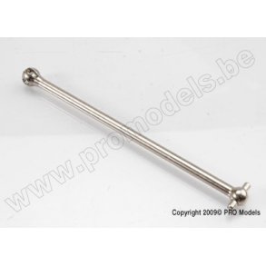 Driveshaft, steel constant-velocity (shaft only, 112mm)/ Traxxas