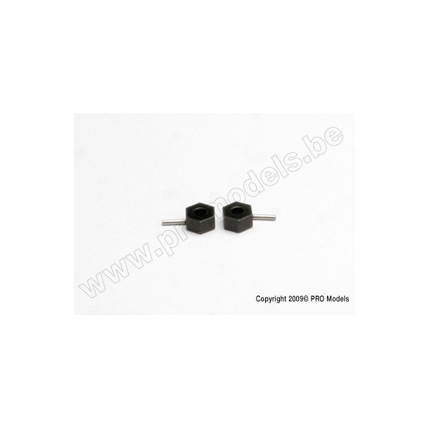 HEX WHEEL HUBS, STEEL (TALL OF Traxxas