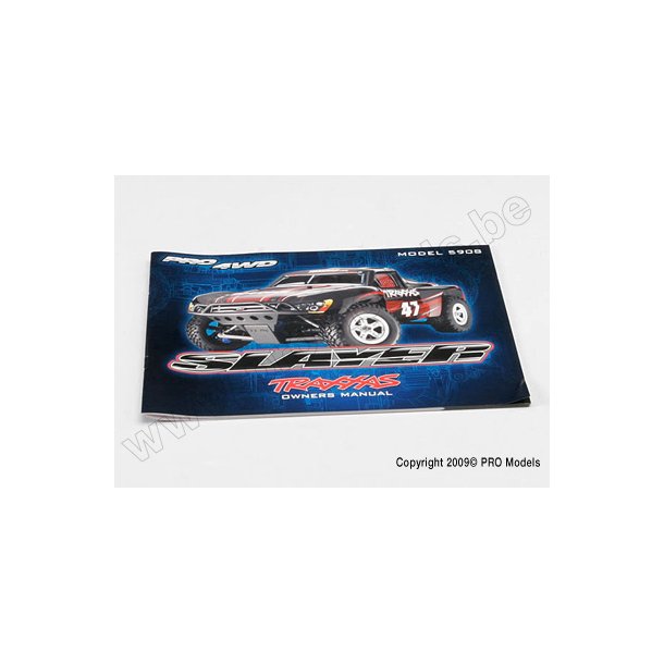Owners Manual, Slayer Traxxas