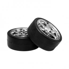 Drift dk 2stk  26mm 6-S hjul m/flg TAM TAMIYA