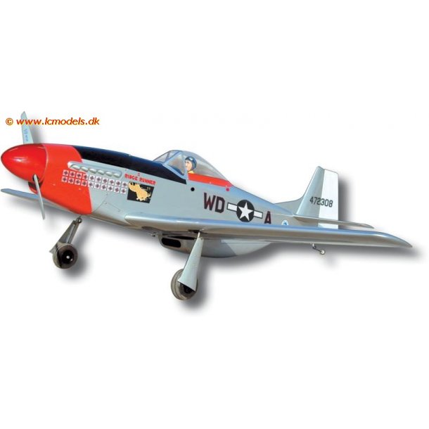 P-51 Mustang G.S. -160 Ridge Runner, - Skala - Holte Modelhobby
