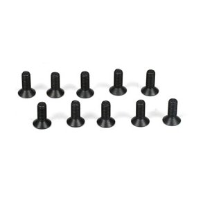 Flathead Screws M3 x 8mm (10)