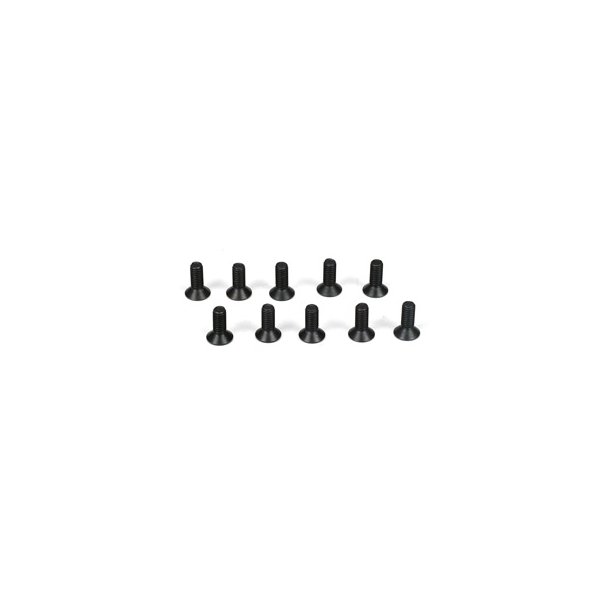 Flathead Screws M3 x 8mm (10)