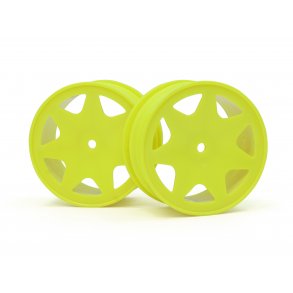 ULTRA 7 WHEELS YELLOW 30mm (2pcs) HPI