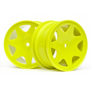 ULTRA 7 WHEELS YELLOW 35mm (2pcs) HPI