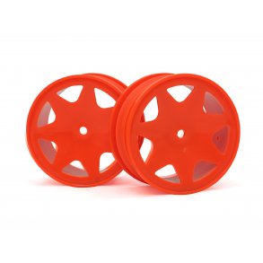 ULTRA 7 WHEELS ORANGE 30mm (2pcs HPI