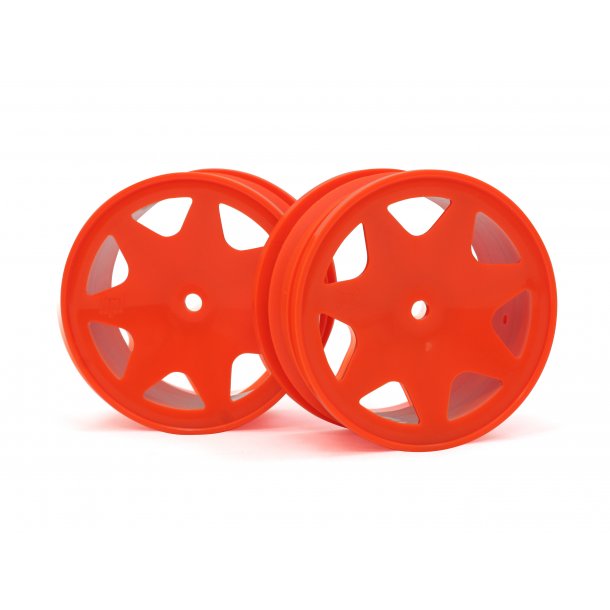ULTRA 7 WHEELS ORANGE 30mm (2pcs HPI