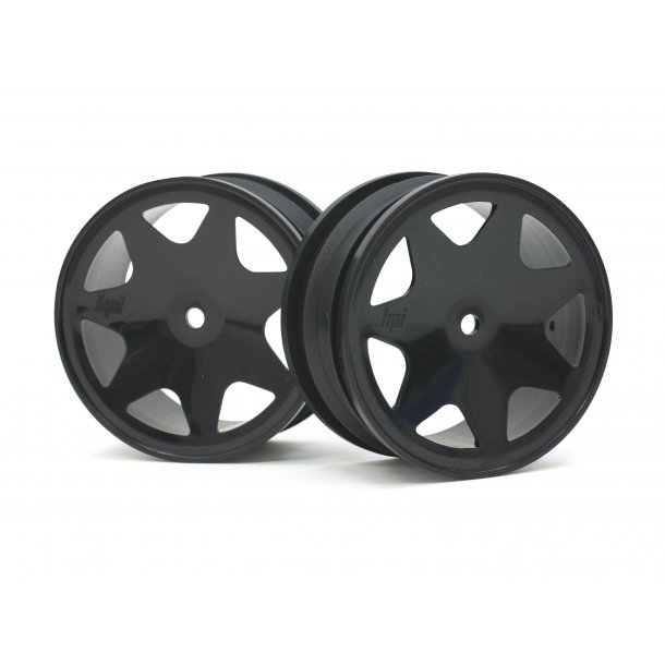 ULTRA 7 WHEELS BLACK 30mm (2pcs) HPI