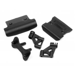 BUMPER/WING MOUNT SET Cyber 10B HPI