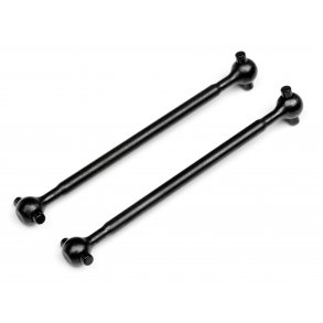 REAR DRIVE SHAFT 6x60.5mm (BLACK/2pcs) Cyber 10B HPI