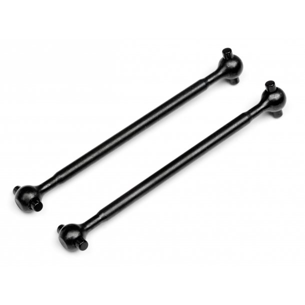 REAR DRIVE SHAFT 6x60.5mm (BLACK/2pcs) Cyber 10B HPI