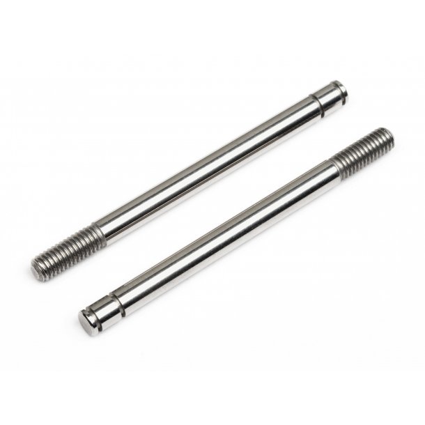 SHOCK SHAFT 3x40.5mm (SILVER/2pcs) Cyber 10B/Front HPI