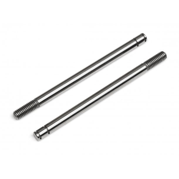 SHOCK SHAFT 3x48mm (SILVER/2pcs) Cyber 10B/Rear HPI