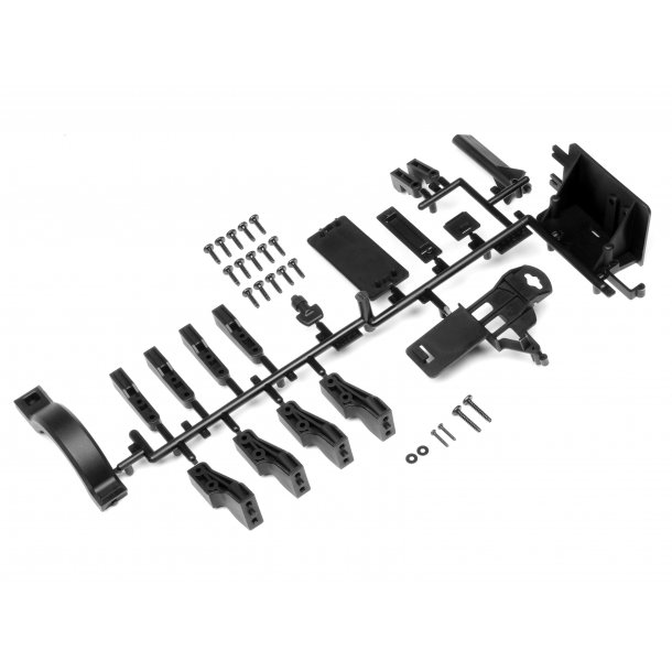 BATTERY BOX MOUNT/COVER SET BATTERY BOX MOUNT/COVER SET SAVA HPI