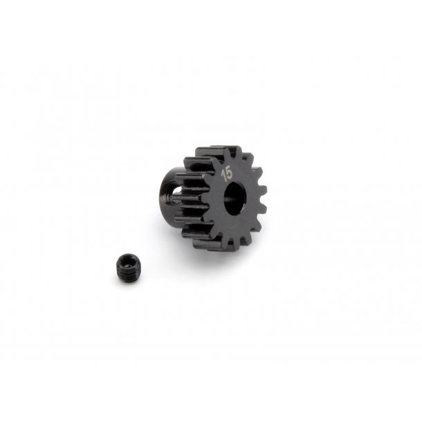 PINION GEAR 15 TOOTH (1M/5mm SHAFT) PINION GEAR 15 TOOTH (1M HPI