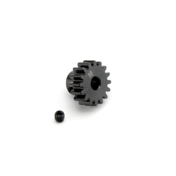 PINION GEAR 16 TOOTH (1M/5mm SHAFT) PINION GEAR 16 TOOTH (1M HPI