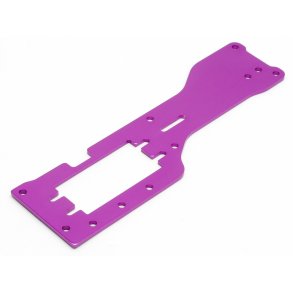 Upper Chassis 7075 (Silver) Trophy 3.5 HPI