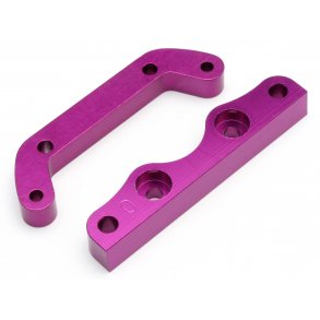 Alum. Suspension Holder (0 Deg) 6061 Trophy 3.5 HPI