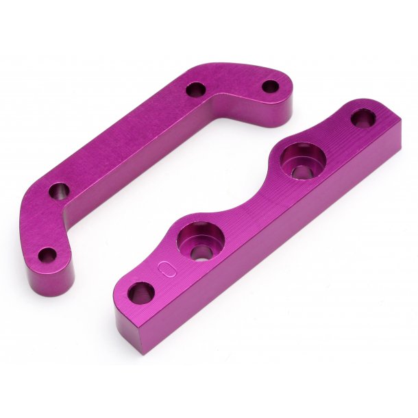 Alum. Suspension Holder (0 Deg) 6061 Trophy 3.5 HPI
